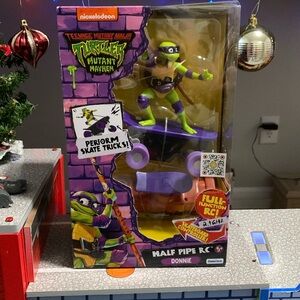 Unopened remote control ninja turtle!